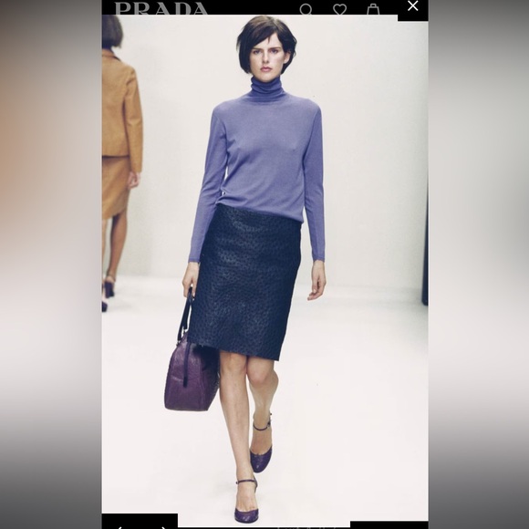 Prada Ostrich Ankle Strap Pumps, size 7 - Picture 16 of 16